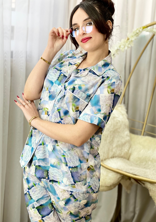 Pyjama Picasso- BLEU -