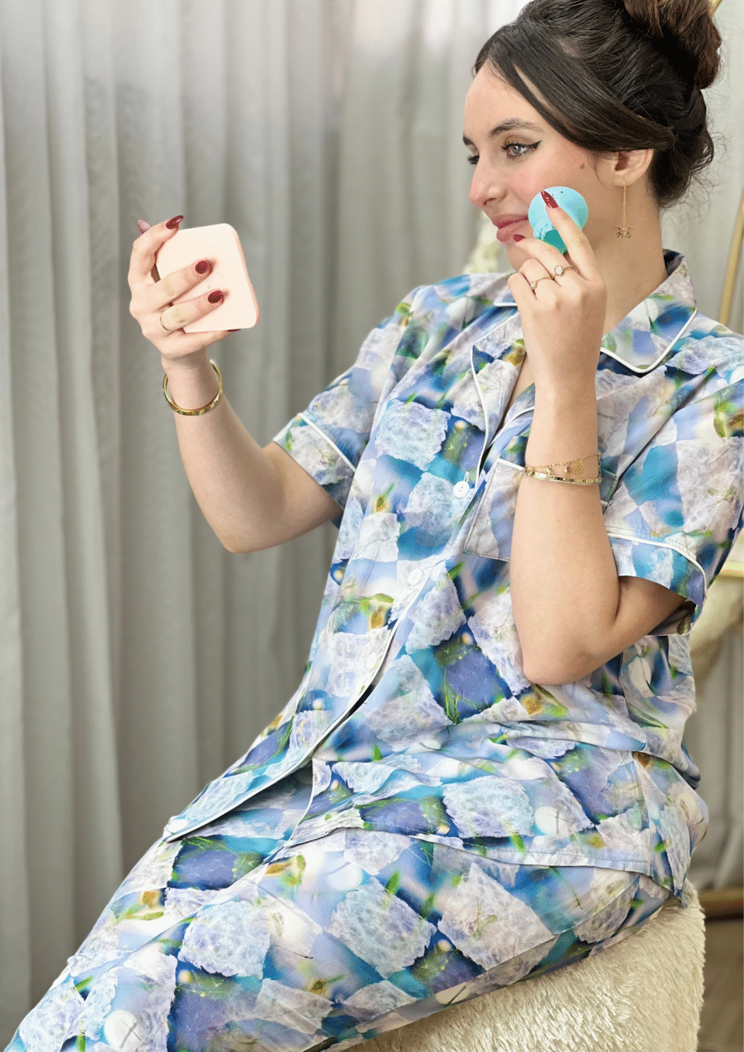 Pyjama Picasso- BLEU -