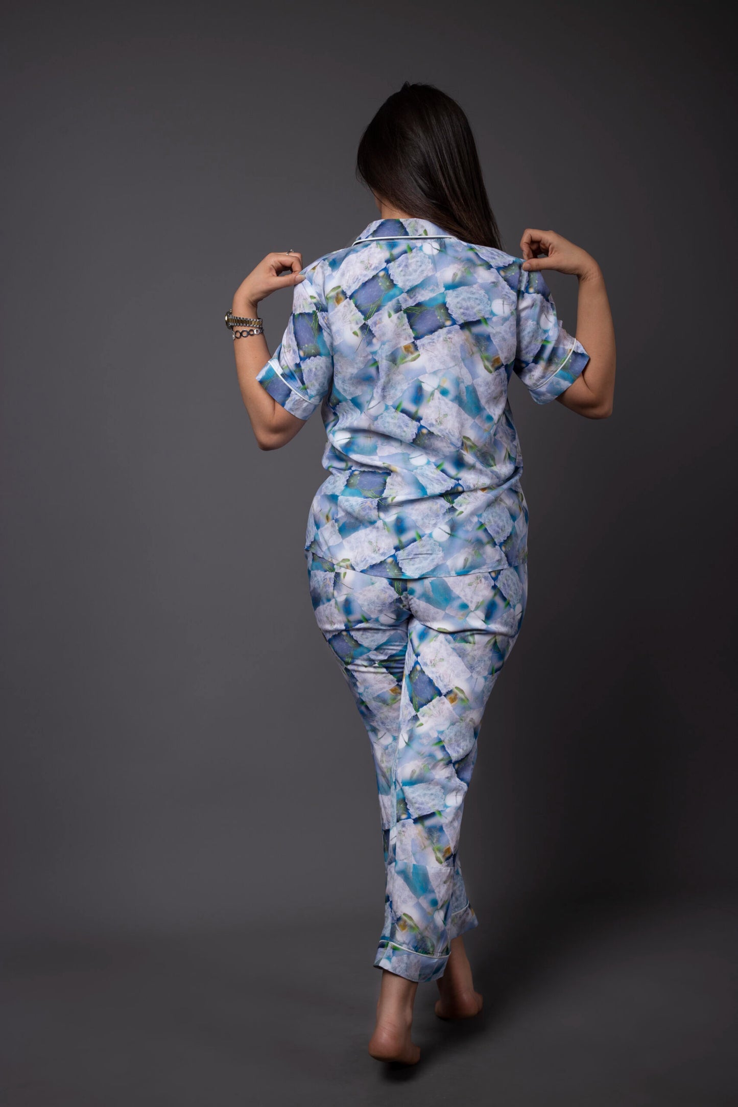 Pyjama Picasso- BLEU -