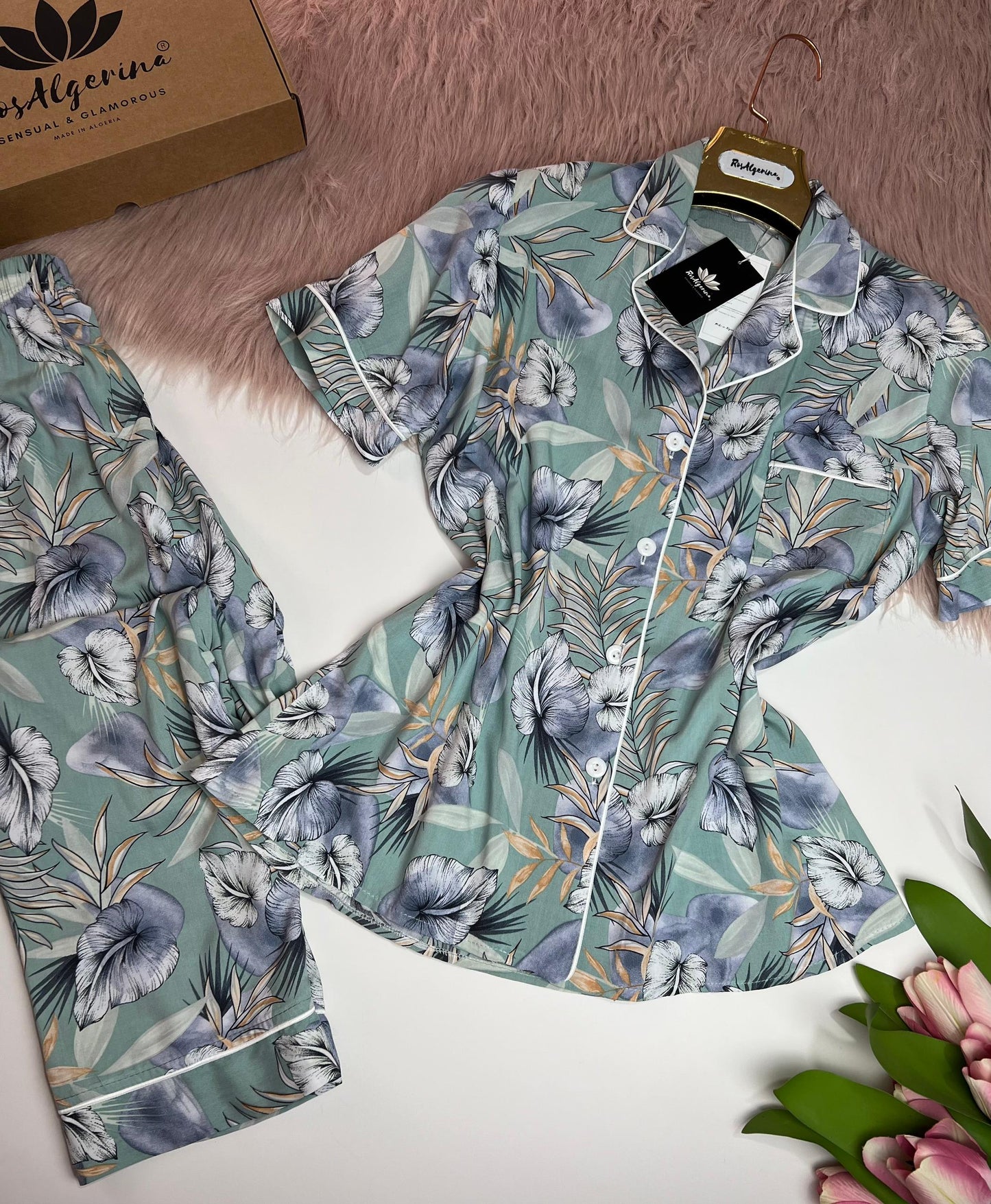 Pyjama Tropical-ENSEMBLE - TOUTES LES COULEURS